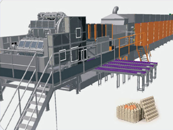 全自動蛋托生產線